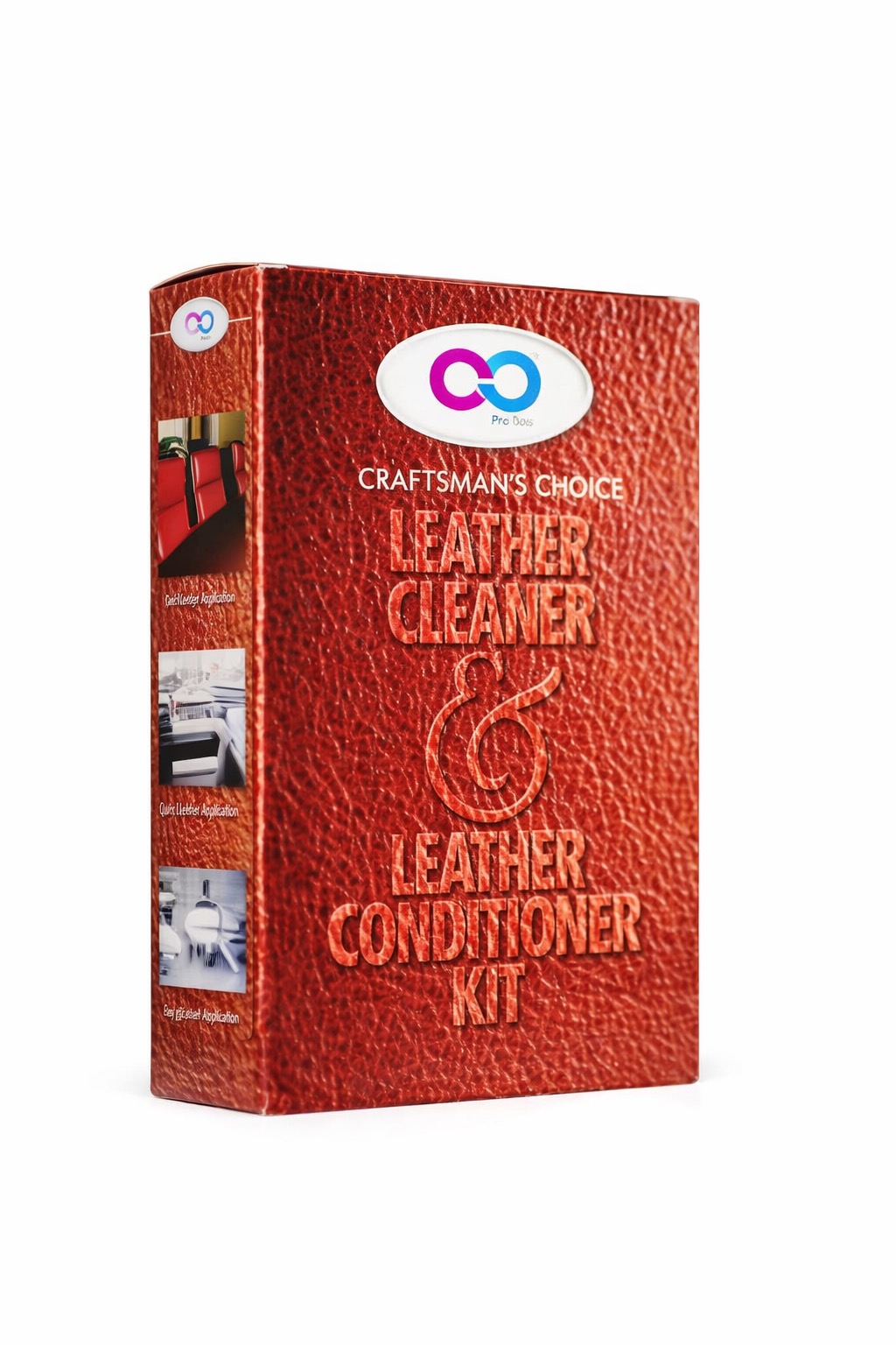 Puhdistusaine & Hoitoaine -sarja (Leather Cleaner & Conditioner Kit)